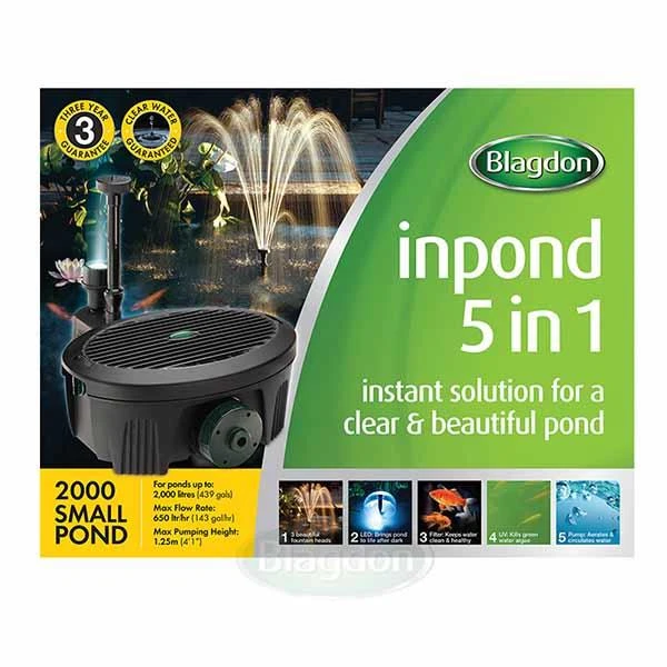 Blagdon Inpond All In One 2000 - 1054300 3 Blagdon Inpond All In One 2000 - 1054300 - Image 3