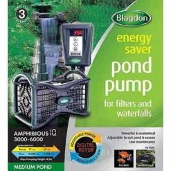 Blagdon Amphibious IQ Pond Pump 3000-6000 - 1056113 5 Blagdon Amphibious IQ Pond Pump 3000-6000 - 1056113 -Garden Irrigation Tools 1056113 amphibious iq 3000 6000