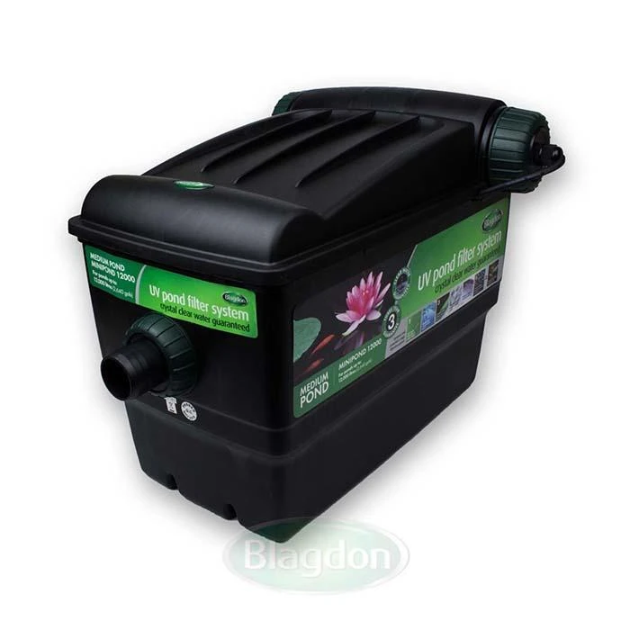 Blagdon Minipond Filter Box 12000 With 9W UV - 1010535 1 Blagdon Minipond Filter Box 12000 With 9W UV - 1010535