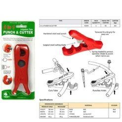 2 In 1 Irrigation Punch & Cutting Tool -Garden Irrigation Tools 2in1 punch cutter antelco