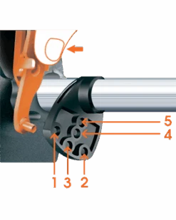 Claber Compact 16 Oscillating Lawn Sprinkler - 8743 -Garden Irrigation Tools 8743 1