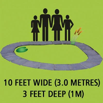 Complete Pond Kit 9000 With 6x6m Liner 2 Complete Pond Kit 9000 With 6x6m Liner - Image 2