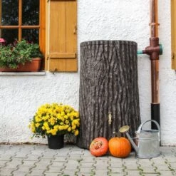 Evergreen Tree Trunk Water Butt 475 Litres 8 Evergreen Tree Trunk Water Butt 475 Litres -Garden Irrigation Tools 9000580k