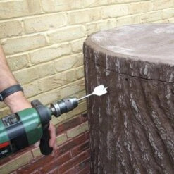 Evergreen Tree Trunk Water Butt 475 Litres 10 Evergreen Tree Trunk Water Butt 475 Litres -Garden Irrigation Tools 9000580k fitting