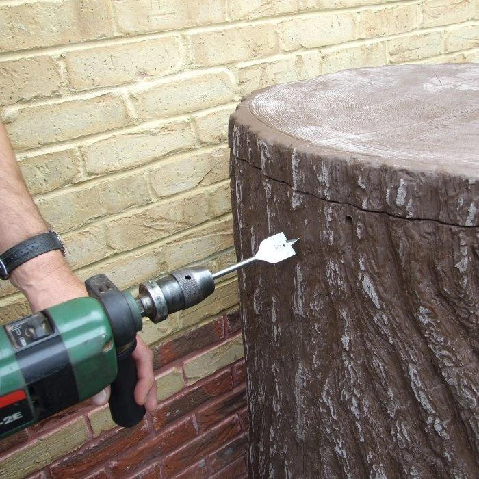 Evergreen Tree Trunk Water Butt 475 Litres 5 Evergreen Tree Trunk Water Butt 475 Litres - Image 5