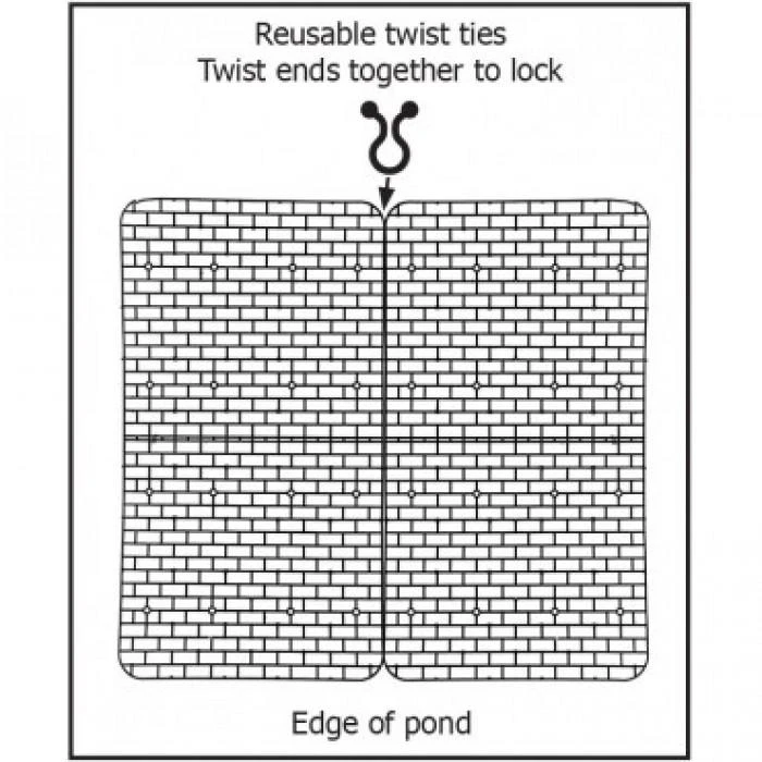 Netfloat Pond Protector Rectangular Mats 10 Pack 3 Netfloat Pond Protector Rectangular Mats 10 Pack - Image 3