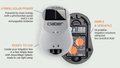 Claber Aqua Magic Solar Power Drip Irrigation System - 8063 -Garden Irrigation Tools aquamagic01 en