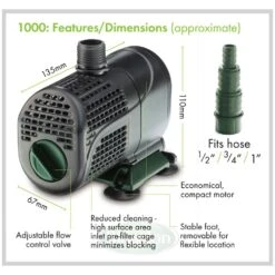 Blagdon Feature Pump 1000 -Garden Irrigation Tools blagdon 1013109