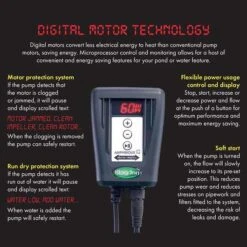 Blagdon Amphibious IQ Pond Pump 4500-9000 - 1056120 -Garden Irrigation Tools blagdon 1056120 info sheet
