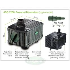 Blagdon 1200 Auto Shut Off Feature Pump -Garden Irrigation Tools blagdon 1200 auto shut off feature pump