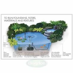 Blagdon Midipond Pump 4500 - 1050159 6 Blagdon Midipond Pump 4500 - 1050159 -Garden Irrigation Tools blagdon midipond pumps 2 63hs rx