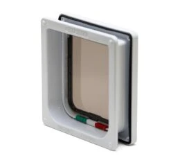 PET MATE Cat Mate Cat Flap 4-Way Locking With Door Liner -Garden Irrigation Tools cat flap 235w 1