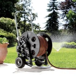 Claber Pronto 30m Hose Cart Kit - 8864 -Garden Irrigation Tools clabe pronto 30 meter hose cart 8864