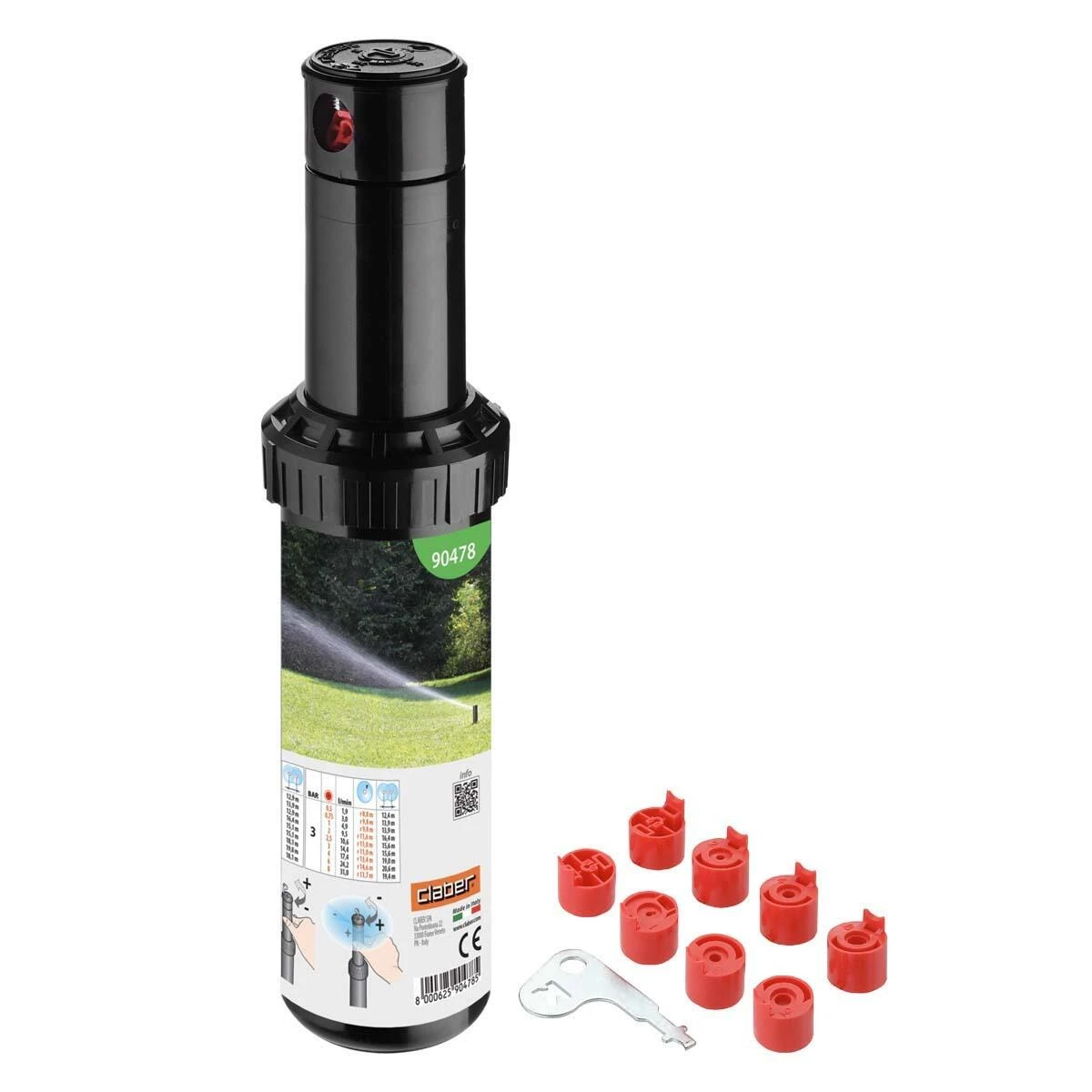 Claber Long-Jet Pop Up Sprinkler - 90478 1 Claber Long-Jet Pop Up Sprinkler - 90478