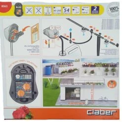 Claber Aqua Magic Solar Power Drip Irrigation System - 8063 -Garden Irrigation Tools claber aqua magic pack