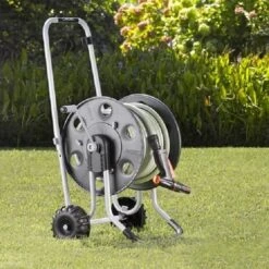 Claber Metal 60 Hose Reel - 8891 -Garden Irrigation Tools claber hose reel metal 60 8891