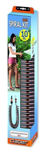 Spiral Hose Pipe 10m Kit Claber - 9034 3 Spiral Hose Pipe 10m Kit Claber - 9034 - Image 3