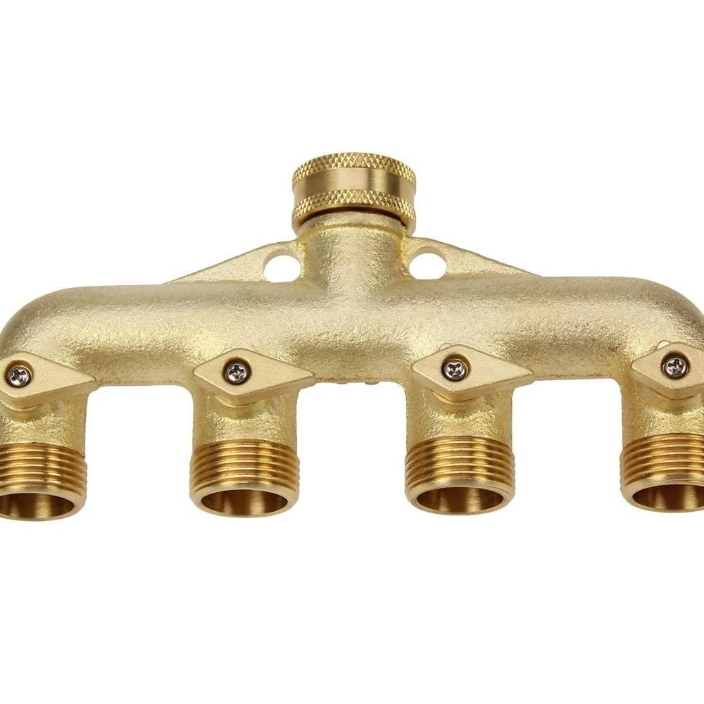 Darlac 4 Outlet Brass Tap Manifold 1 Darlac 4 Outlet Brass Tap Manifold