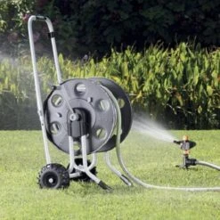 Claber Metal 60 Hose Reel - 8891 -Garden Irrigation Tools hose reel claber metal 60 8891