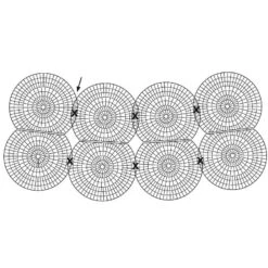 Netfloat Pond Protector Rings 20 Pack -Garden Irrigation Tools netfloat round 2