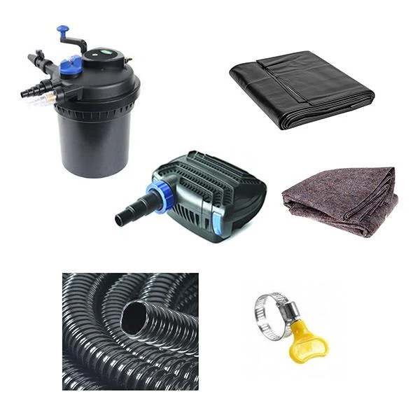 Complete Pond Kit 9000 With 6x6m Liner 1 Complete Pond Kit 9000 With 6x6m Liner