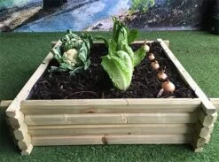 Norlog Raised Square Bed 48 X 48