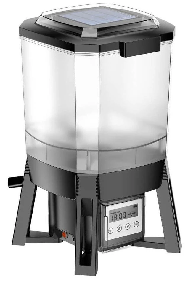 Pondxpert Automatic Solar Fish Feeder 1 Pondxpert Automatic Solar Fish Feeder